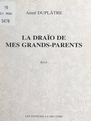 cover image of La draïo de mes grands-parents